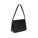 Tory Burch Black Calf Leather Bos Taurus Shoulder Bag