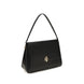 Tory Burch Black Calf Leather Bos Taurus Shoulder Bag