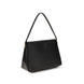 Tory Burch Black Calf Leather Bos Taurus Shoulder Bag