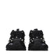 Versace Black Fabric Chunky Sneakers