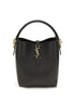 Saint Laurent Black Calf Leather Bos Taurus Backet Bag