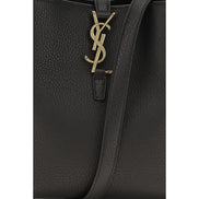 Saint Laurent Le 37 Μαύρη Τσάντα Bucket από Γρανάζι Δέρμα