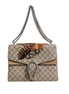 Gucci Supreme Monogram Bee Embroidered Shoulder Bag