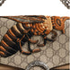 Gucci Supreme Monogram Bee Embroidered Shoulder Bag