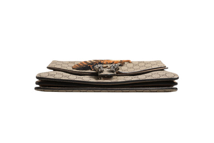 Gucci Supreme Monogram Bee Embroidered Shoulder Bag