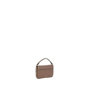 Valentino Garavani Beige Calf Leather Bos Taurus Shoulder Bag