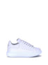 Alexander McQueen White Calf Leather Bos Taurus Platform Sneakers