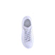 Alexander McQueen White Calf Leather Bos Taurus Platform Sneakers
