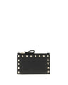 Valentino Garavani Black Calf Leather Bos Taurus Wallet