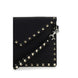 Valentino Garavani Black Calf Leather Bos Taurus Clutch Bag