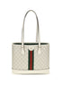 Gucci White Polyethylene Handbag