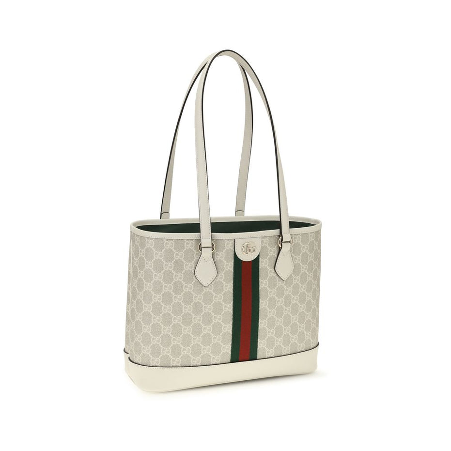 Gucci White Polyethylene Handbag