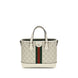 Gucci White Fabric Shoulder Bag