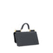 Dolce & Gabbana Black Calf Leather Bos Taurus Shoulder Bag