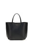 Tory Burch Black Calf Leather Bos Taurus Handbag