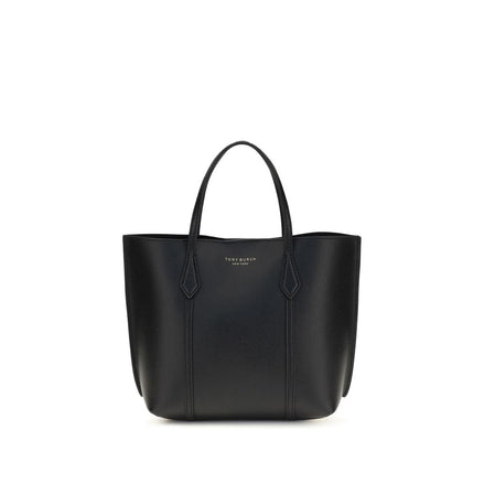 Tory Burch Black Calf Leather Bos Taurus Handbag
