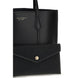 Tory Burch Black Calf Leather Bos Taurus Handbag