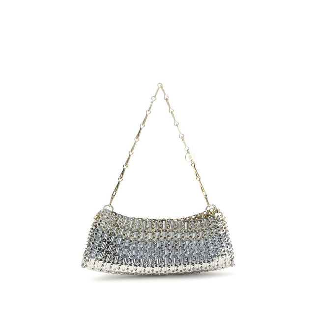 Rabanne Silver Brass Shoulder Bag