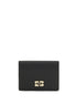 Ganni Black Recycled Polyester Wallet