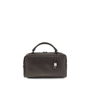 Brunello Cucinelli Brown Calf Leather Bos Taurus Shoulder Bag