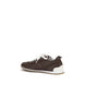 Brunello Cucinelli Brown Calf Leather Bos Taurus Athletic Sneakers