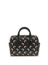 Marine Serre Black Polyethylene Handbag