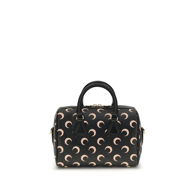 Marine Serre Black Polyethylene Handbag