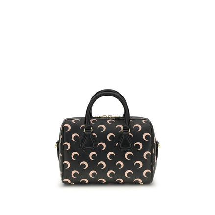Marine Serre Black Polyethylene Handbag