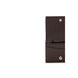 Ganni Brown Recycled Polyester Wallet