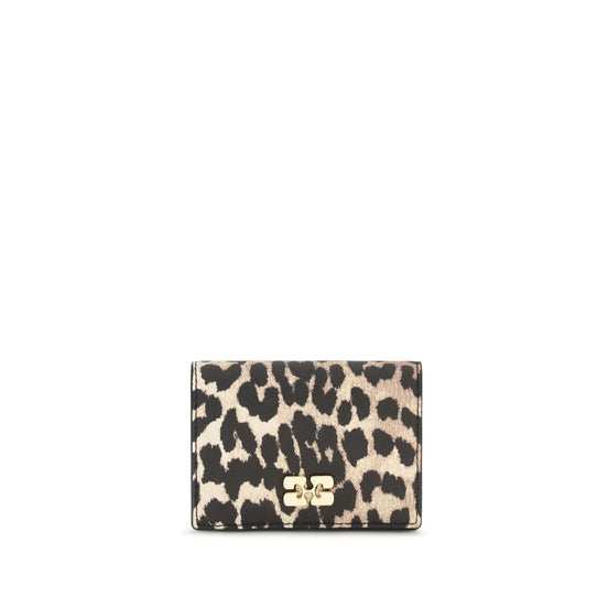 Ganni Multicolor Recycled Polyester Wallet