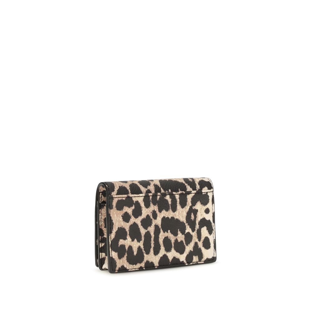 Ganni Multicolor Recycled Polyester Wallet