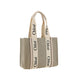 Chloé Beige Linen Handbag