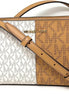 Michael Kors Jet Set - Small Two-Tone Logo Crossbody Bag