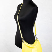Marc Jacobs Monogram Terry Fabric Golden Kiwi Hobo Shoulder Bag Purse