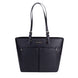 Michael Kors Womens Jet Set Travel Medium Double Pocket Tote Black/SIlver 35F3GTVT8B-001