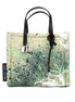 Marc Jacobs Mini Πράσινη Τσάντα Tote Νάιλον με Πολύχρωμο Σχέδιο Splatter Paint