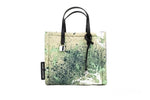 Marc Jacobs Mini Πράσινη Τσάντα Tote Νάιλον με Πολύχρωμο Σχέδιο Splatter Paint