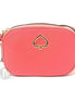 Kate Spade New York Women'S Kourtney Pebbled Leather Zip Around Camera Crossbody Bag (Stoplight)