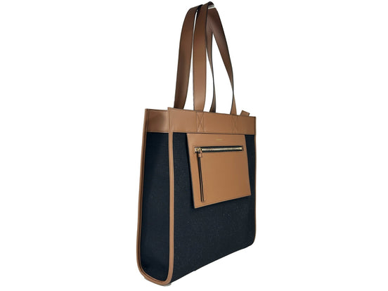 Burberry Small Pocket Tote Manzon Bag Purse