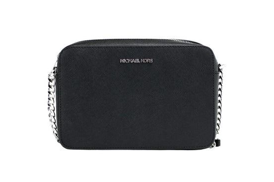 Michael Kors East West Τσάντα Χιαστί (Μαύρο Χρυσό)