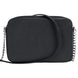 Michael Kors Jet Set Large East West Black Saffiano Leather Crossbody Handbag