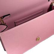 Versace Medusa Crystal Satin Mini Chain Crossbody Bag Purse