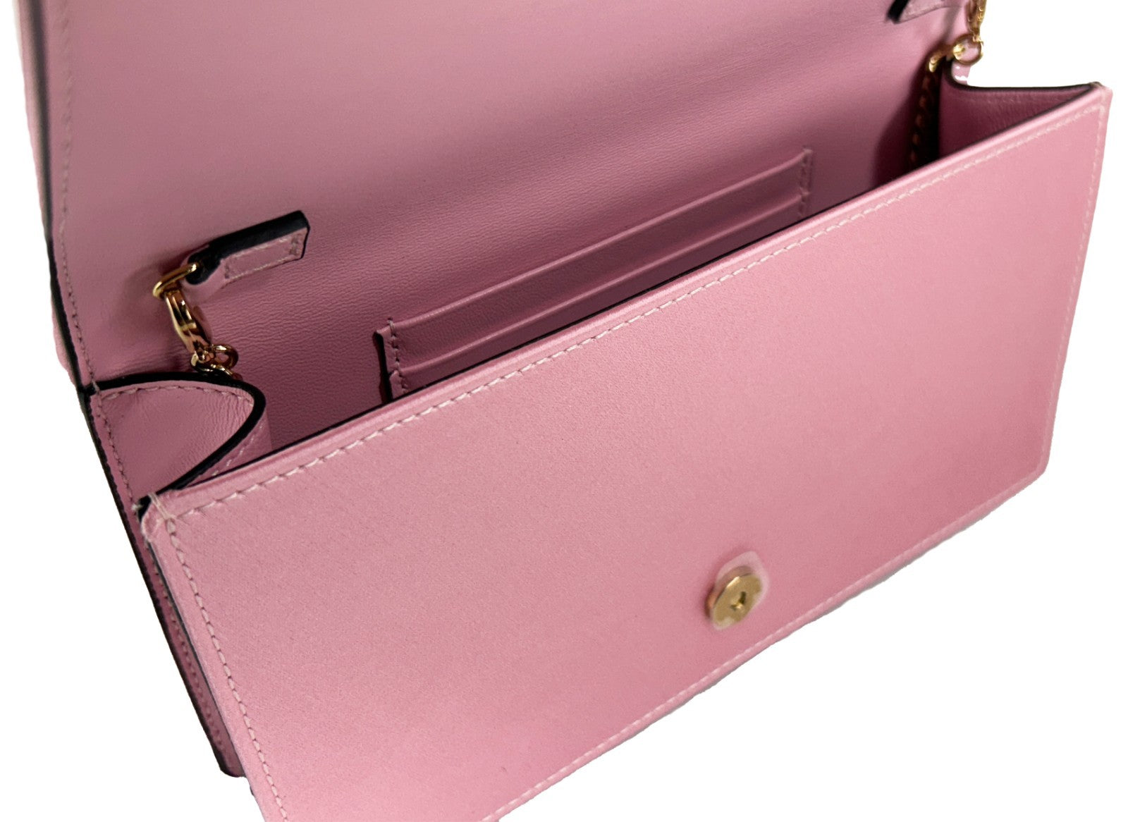 Τσάντα Χιαστί Versace Medusa Crystal Satin Mini Chain