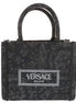 Versace Women'S 'Extra Small Athena' Shopping Bag Black