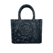 Versace Women'S 'Extra Small Athena' Shopping Bag Black