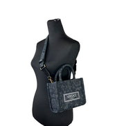 Versace Women'S 'Extra Small Athena' Shopping Bag Black
