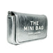 Marc Jacobs The Metallic Leather Chain Mini Bag - Silver