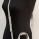 MCM Signature Half Moon Top Handle Crossbody Bag