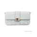 MCM Small Mode Travia Pebbled Visetos Leather Shoulder Crossbody Clutch Bag