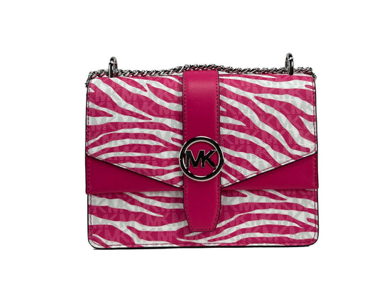 Μικρή Τσάντα Ώμου Michael Kors Greenwich με Καπάκι